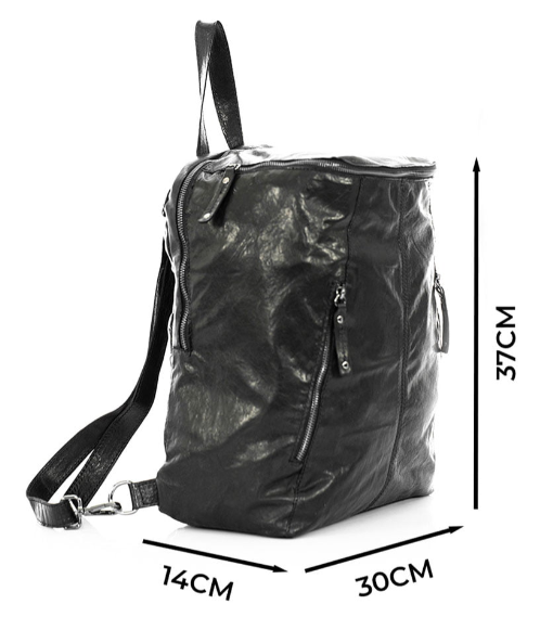 VENEZIA™ | Unisex Genuine Leather Backpack Eclissi