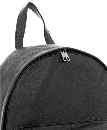 SIENNA™ | Unisex Genuine Leather Backpack Eclipse