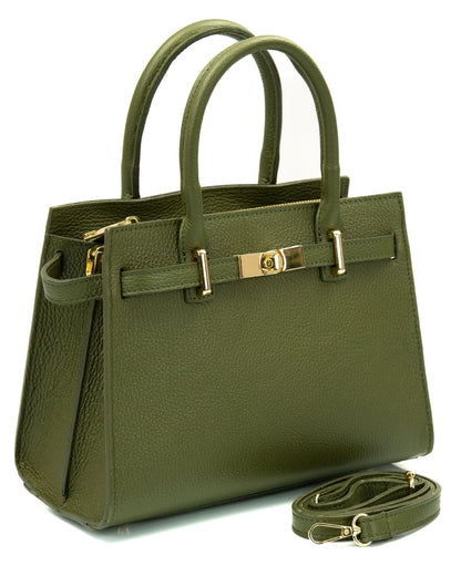 EVELYN™ | Eclissi genuine leather handbag