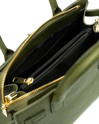 EVELYN™ | Eclissi genuine leather handbag