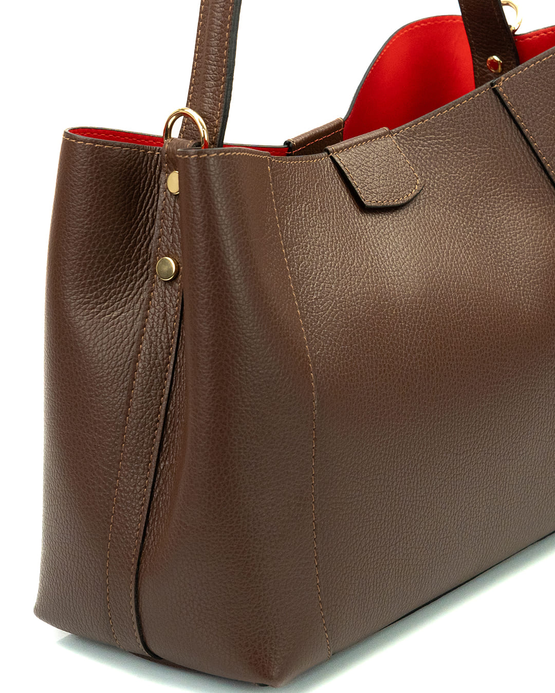 ROMA™ | Borsa a spalla in vera pelle Eclissi