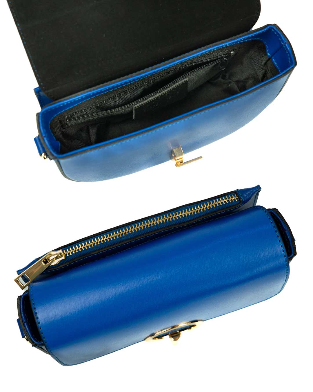 MIA™ | Borsa a tracolla in vera pelle Eclissi