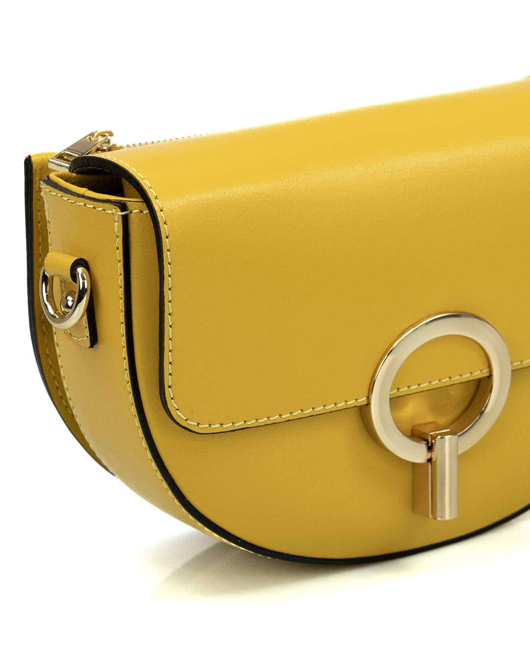 MIA™ | Borsa a tracolla in vera pelle Eclissi